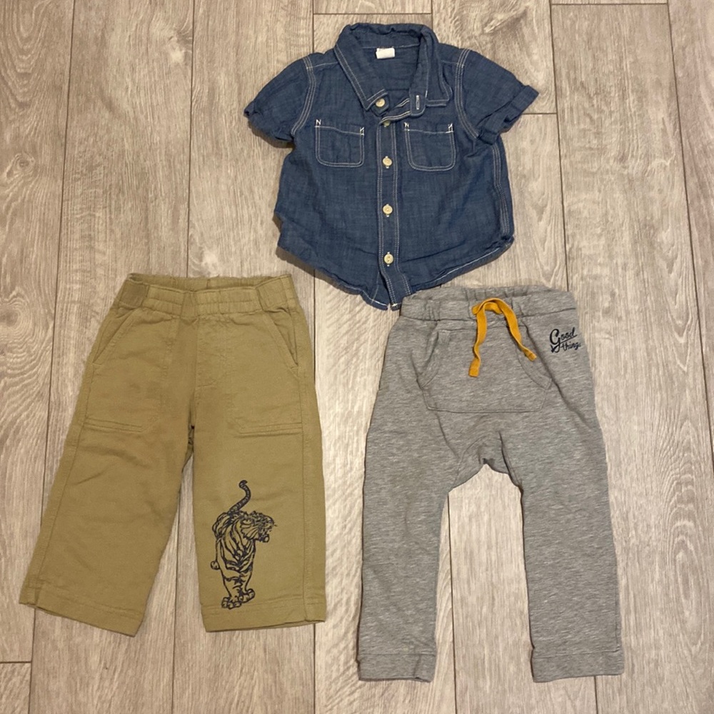 12-18 mo set! H&M, baby gap and tea collection!
